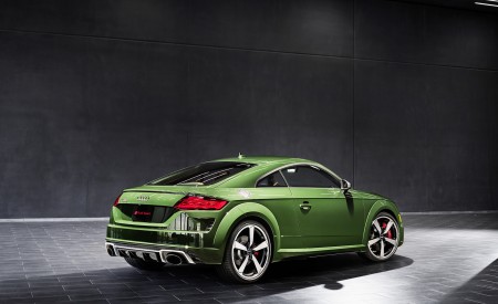 2022 Audi TT RS Heritage Edition (Color: Malachite Green) Rear Three-Quarter Wallpapers 450x275 (2)