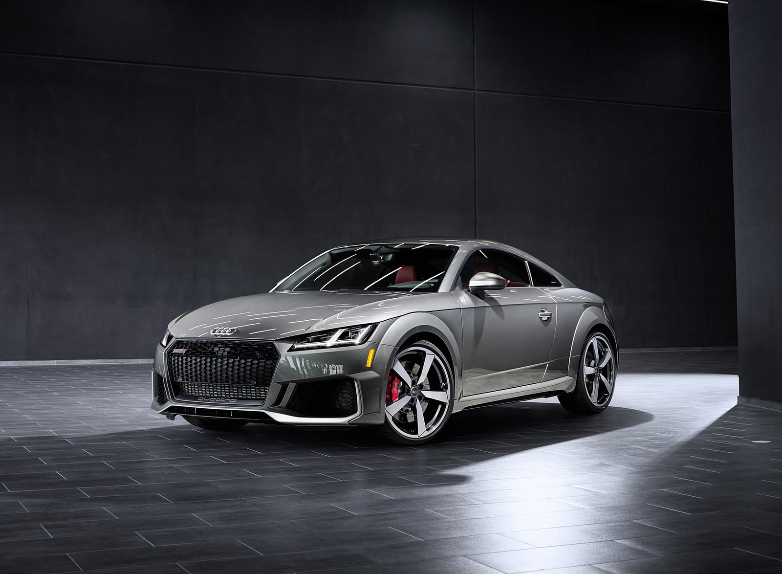 2022 Audi TT RS Heritage Edition (Color: Stone Gray) Front Three-Quarter Wallpapers #13 of 14