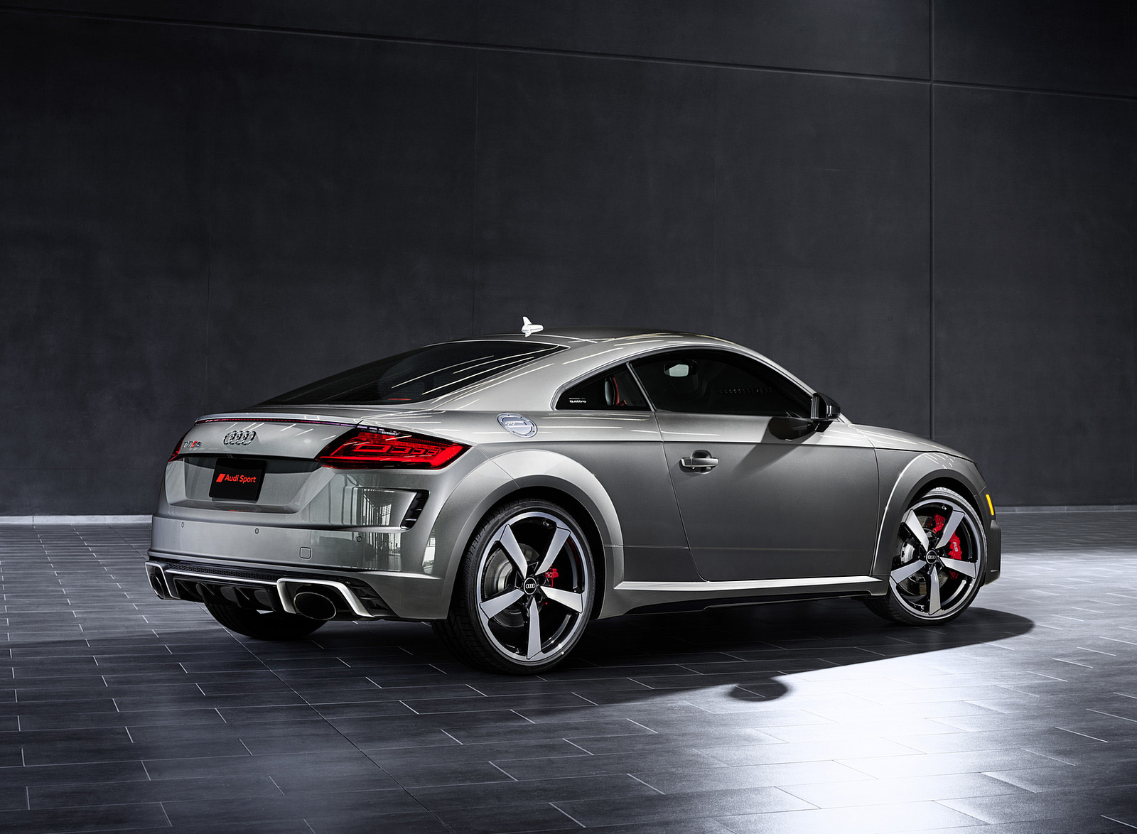 2022 Audi TT RS Heritage Edition (Color: Stone Gray) Rear Three-Quarter Wallpapers #14 of 14