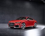 2022 Audi TT RS Heritage Edition (Color: Tizian Red) Front Three-Quarter Wallpapers 150x120