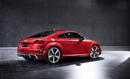 2022 Audi TT RS Heritage Edition (Color: Tizian Red) Rear Three-Quarter Wallpapers 450x275 (11)