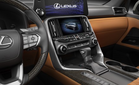 2022 Lexus LX 600 Central Console Wallpapers 450x275 (23)