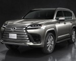 2022 Lexus LX 600 Front Three-Quarter Wallpapers 150x120