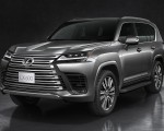 2022 Lexus LX 600 Front Three-Quarter Wallpapers  150x120