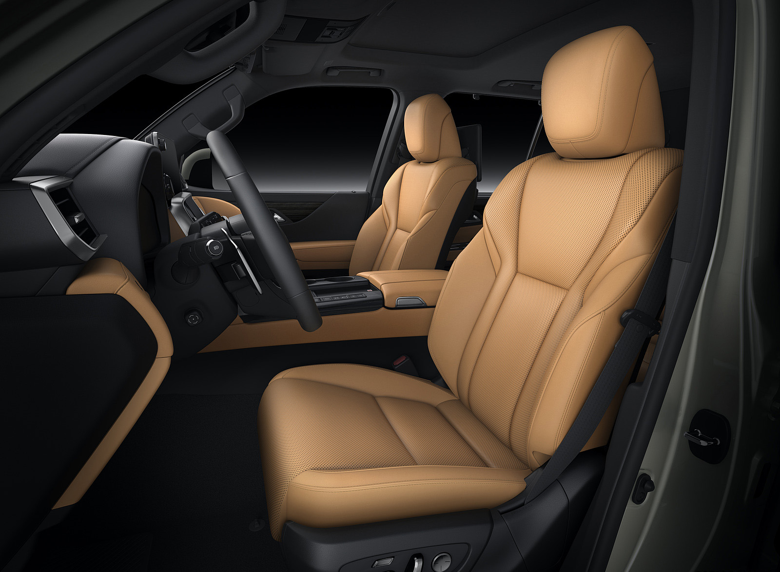 2022 Lexus LX 600 Interior Front Seats Wallpapers #32 of 73
