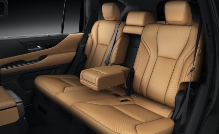 2022 Lexus LX 600 Interior Rear Seats Wallpapers  450x275 (33)