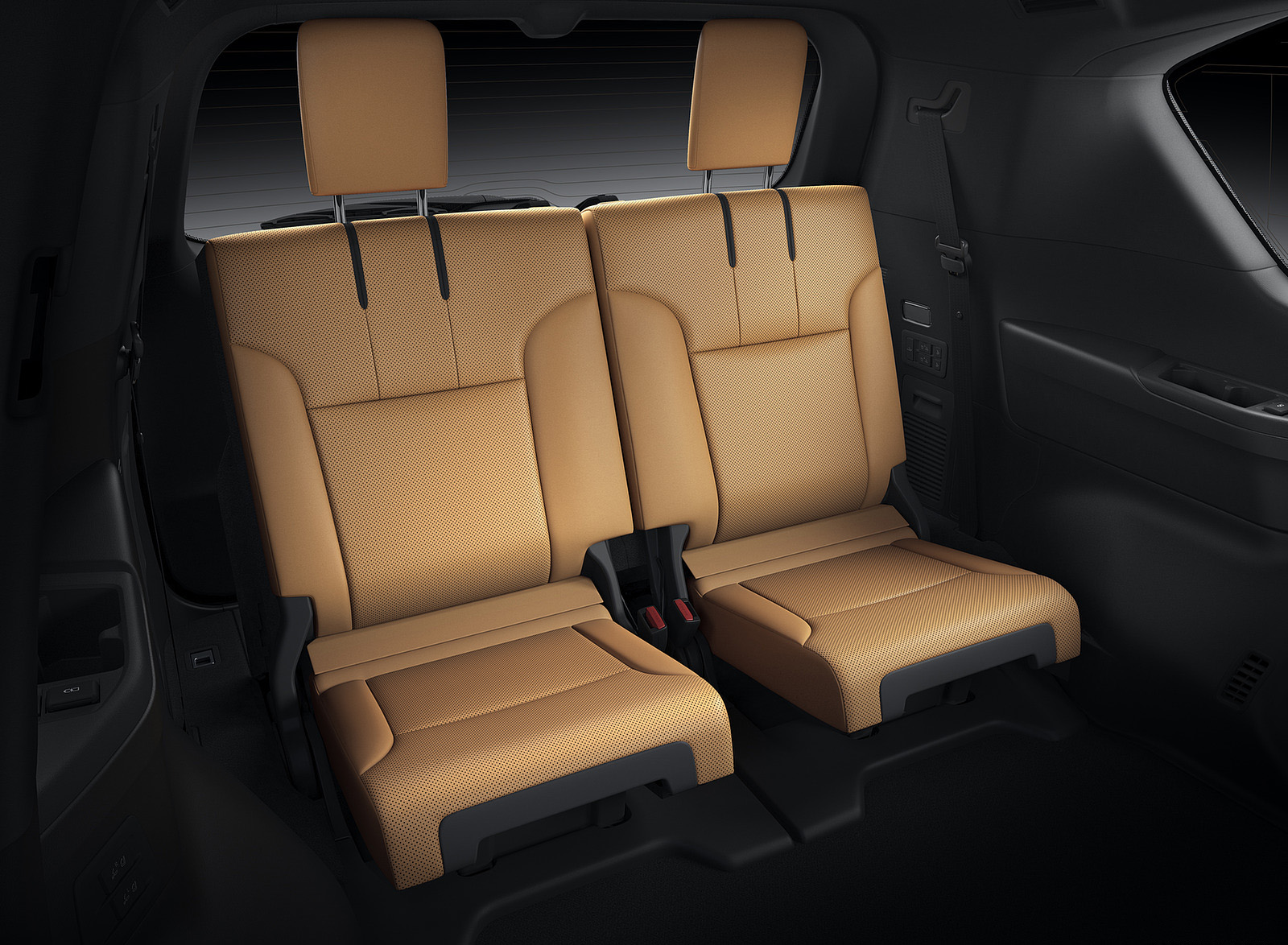 2022 Lexus LX 600 Interior Third Row Seats Wallpapers #38 of 73