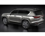 2022 Lexus LX 600 Rear Three-Quarter Wallpapers 150x120 (10)