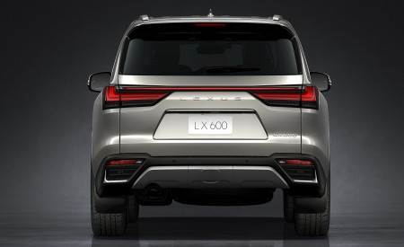2022 Lexus LX 600 Rear Wallpapers 450x275 (11)