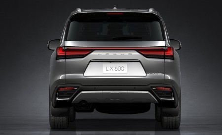 2022 Lexus LX 600 Rear Wallpapers 450x275 (6)
