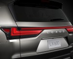 2022 Lexus LX 600 Tail Light Wallpapers 150x120