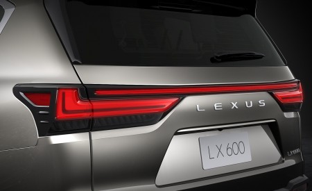 2022 Lexus LX 600 Tail Light Wallpapers 450x275 (18)