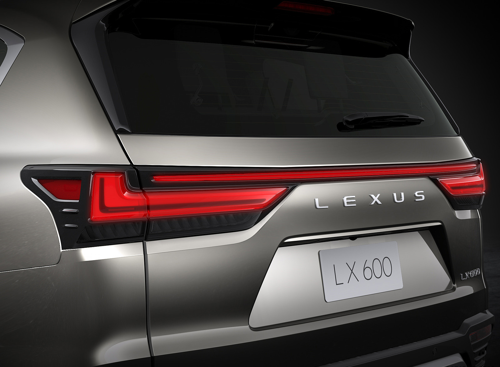 2022 Lexus LX 600 Tail Light Wallpapers #18 of 73
