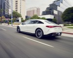 2022 Mercedes-AMG EQS 53 4MATIC+ (Color: Diamond White Bright) Rear Three-Quarter Wallpapers 150x120