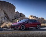 2022 Mercedes-AMG EQS 53 4MATIC+ (Color: Hyazinth Red Metallic) Front Three-Quarter Wallpapers 150x120 (28)