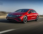 2022 Mercedes-AMG EQS 53 4MATIC+ (Color: Hyazinth Red Metallic) Front Three-Quarter Wallpapers 150x120 (1)