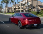 2022 Mercedes-AMG EQS 53 4MATIC+ (Color: Hyazinth Red Metallic) Rear Three-Quarter Wallpapers 150x120