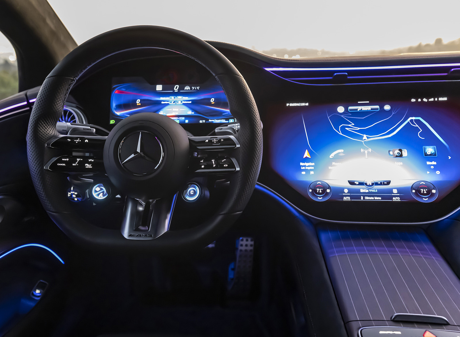 2022 Mercedes-AMG EQS 53 4MATIC+ Interior Cockpit Wallpapers #45 of 76