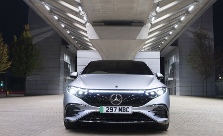 2022 Mercedes-Benz EQS 450+ AMG Line (UK-Spec) Front Wallpapers 450x275 (27)