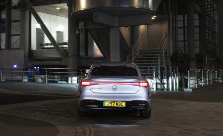 2022 Mercedes-Benz EQS 450+ AMG Line (UK-Spec) Rear Wallpapers 450x275 (22)