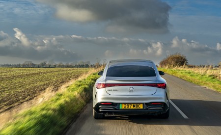 2022 Mercedes-Benz EQS 450+ AMG Line (UK-Spec) Rear Wallpapers 450x275 (11)