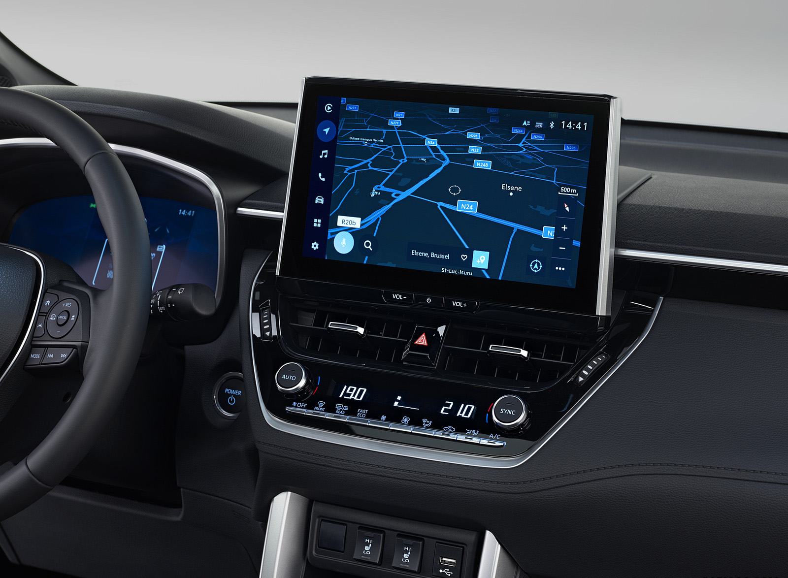 2022 Toyota Corolla Cross Hybrid (Euro-Spec) Central Console Wallpapers #18 of 24