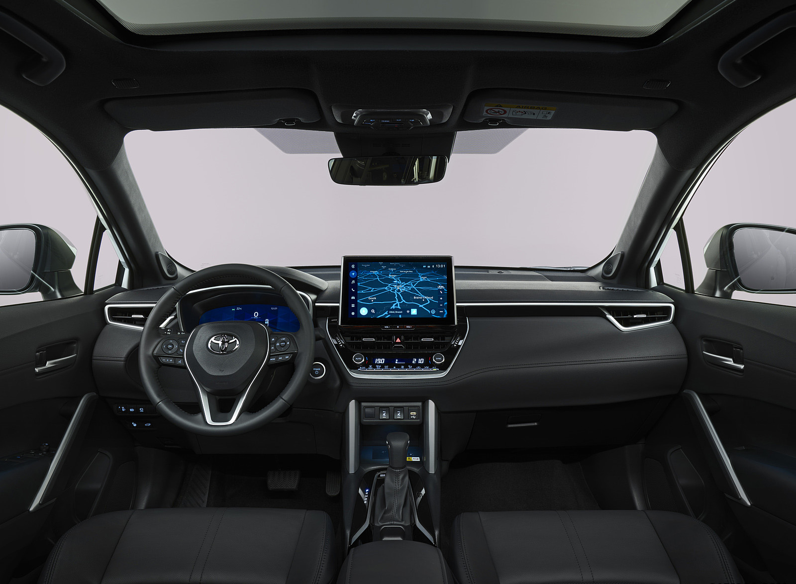 2022 Toyota Corolla Cross Hybrid (Euro-Spec) Interior Cockpit Wallpapers  #12 of 24