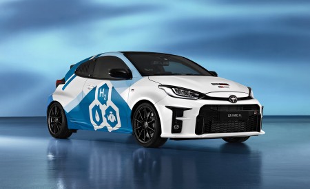 2022 Toyota GR Yaris Hydrogen Concept Front Three-Quarter Wallpapers 450x275 (2)