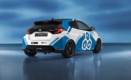 2022 Toyota GR Yaris Hydrogen Concept Rear Three-Quarter Wallpapers 450x275 (6)
