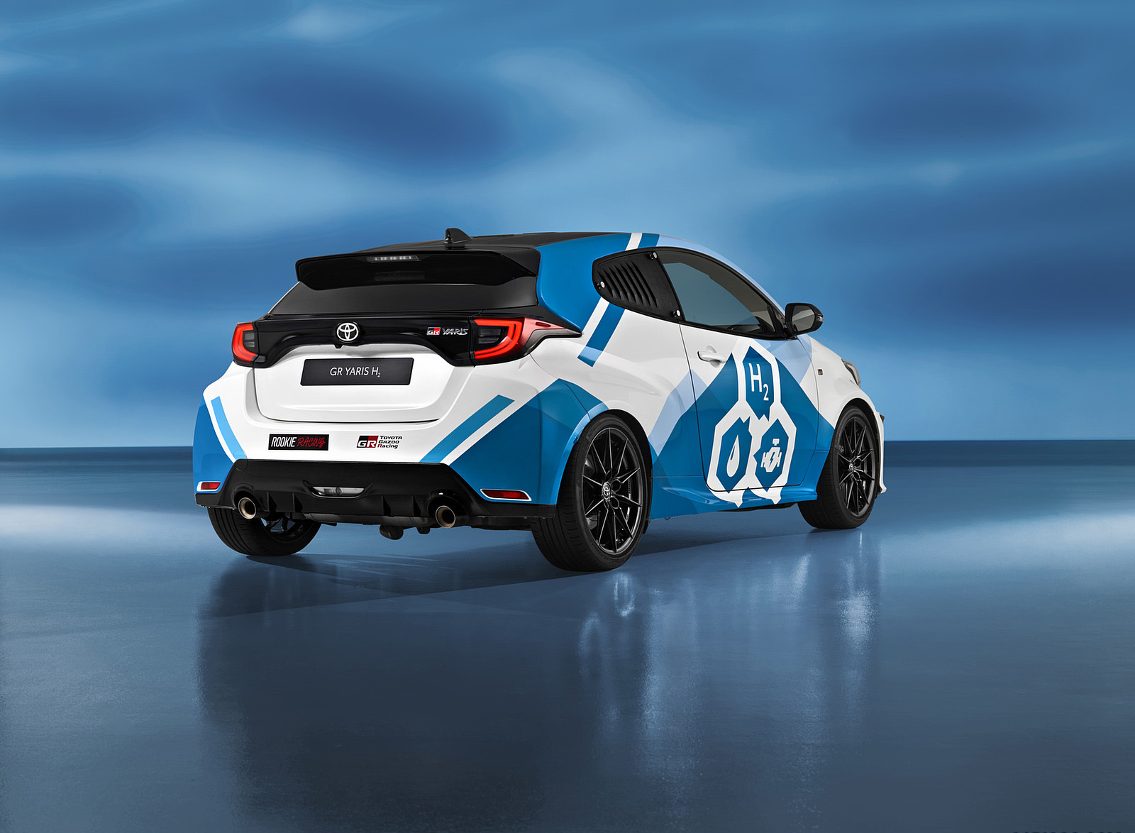 2022 Toyota GR Yaris Hydrogen Concept Rear Three-Quarter Wallpapers (6)