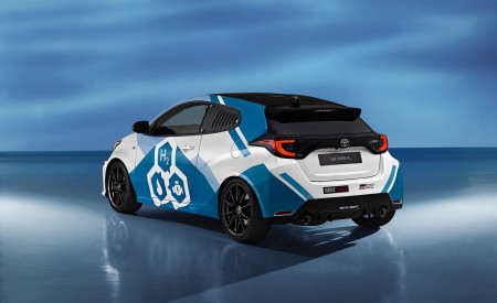 2022 Toyota GR Yaris Hydrogen Concept Rear Three-Quarter Wallpapers 450x275 (3)