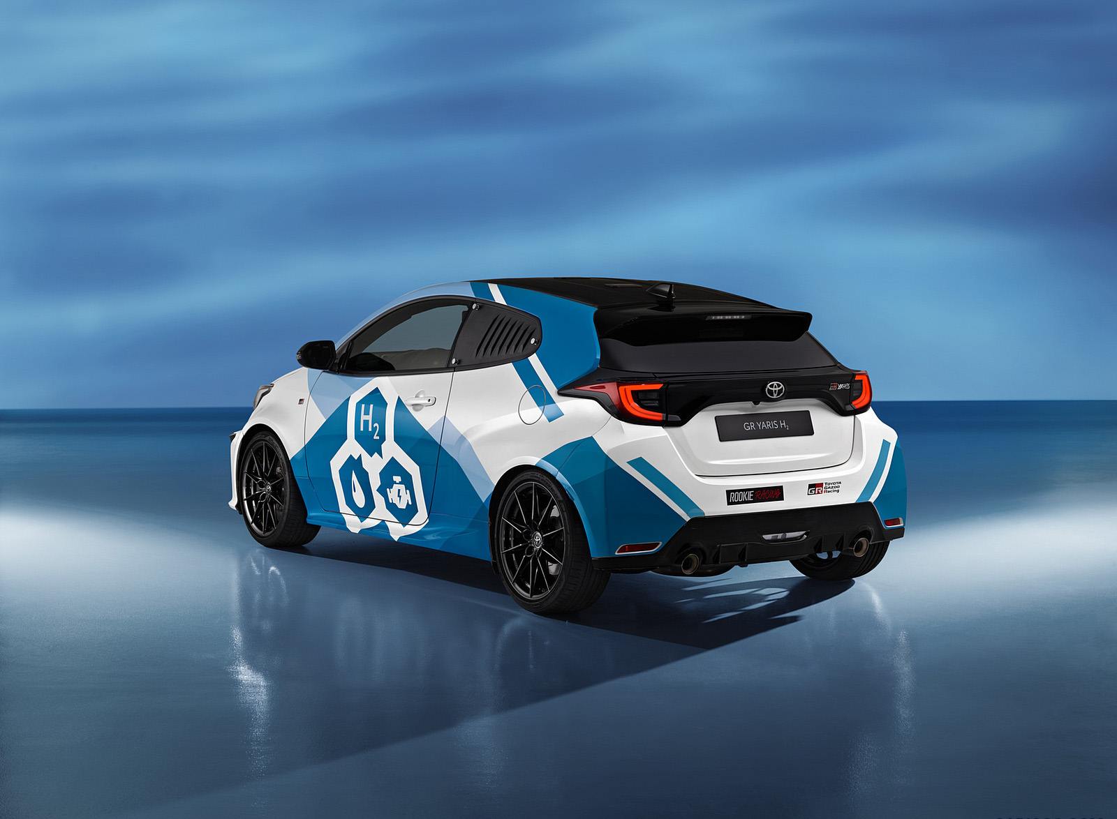 2022 Toyota GR Yaris Hydrogen Concept Rear Three-Quarter Wallpapers (3)