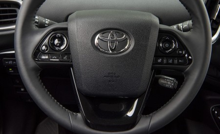 2022 Toyota Prius Prime Interior Steering Wheel Wallpapers 450x275 (19)