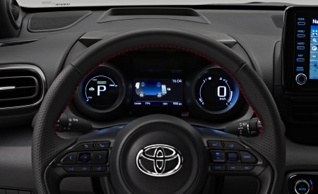 2022 Toyota Yaris GR SPORT Interior Steering Wheel Wallpapers 450x275 (16)