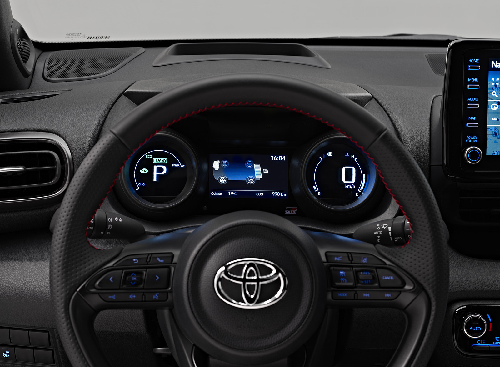 2022 Toyota Yaris GR SPORT Interior Steering Wheel Wallpapers #16 of 21