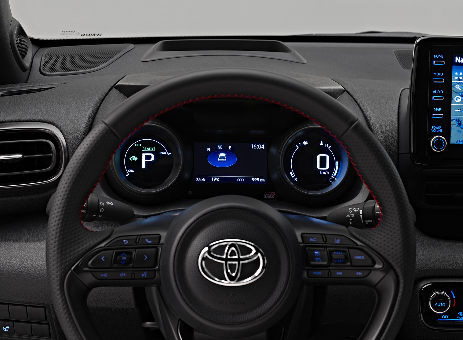 2022 Toyota Yaris GR SPORT Interior Steering Wheel Wallpapers #17 of 21