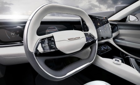 2022 Chrysler Airflow Concept Interior Steering Wheel Wallpapers 450x275 (43)