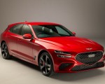 2022 Genesis G70 Shooting Brake (UK-Spec) Front Three-Quarter Wallpapers 150x120