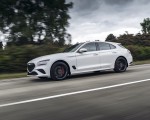 2022 Genesis G70 Shooting Brake (UK-Spec) Side Wallpapers 150x120