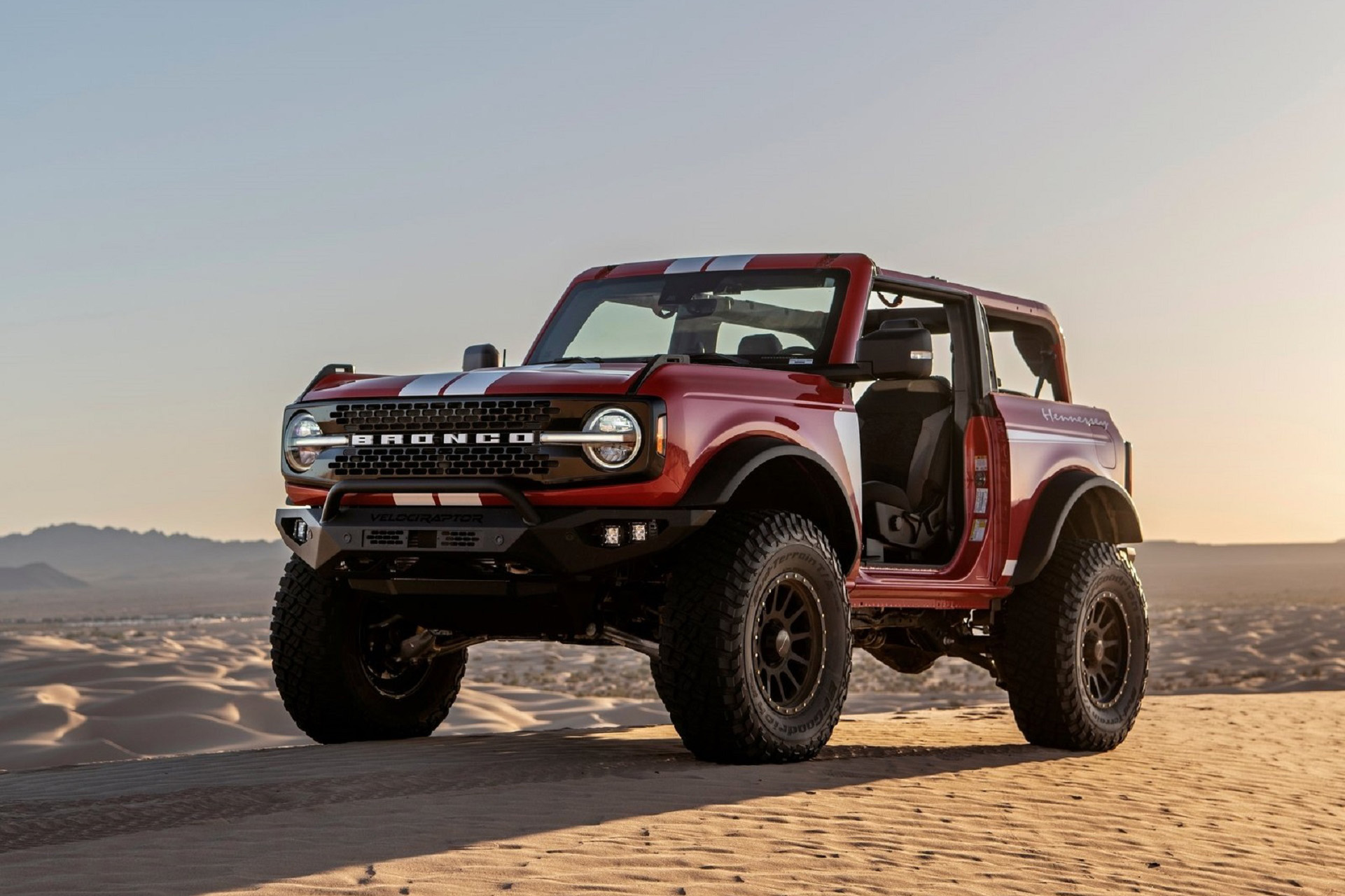 2022 Hennessey VelociRaptor 400 Bronco Front Three-Quarter Wallpapers (8)