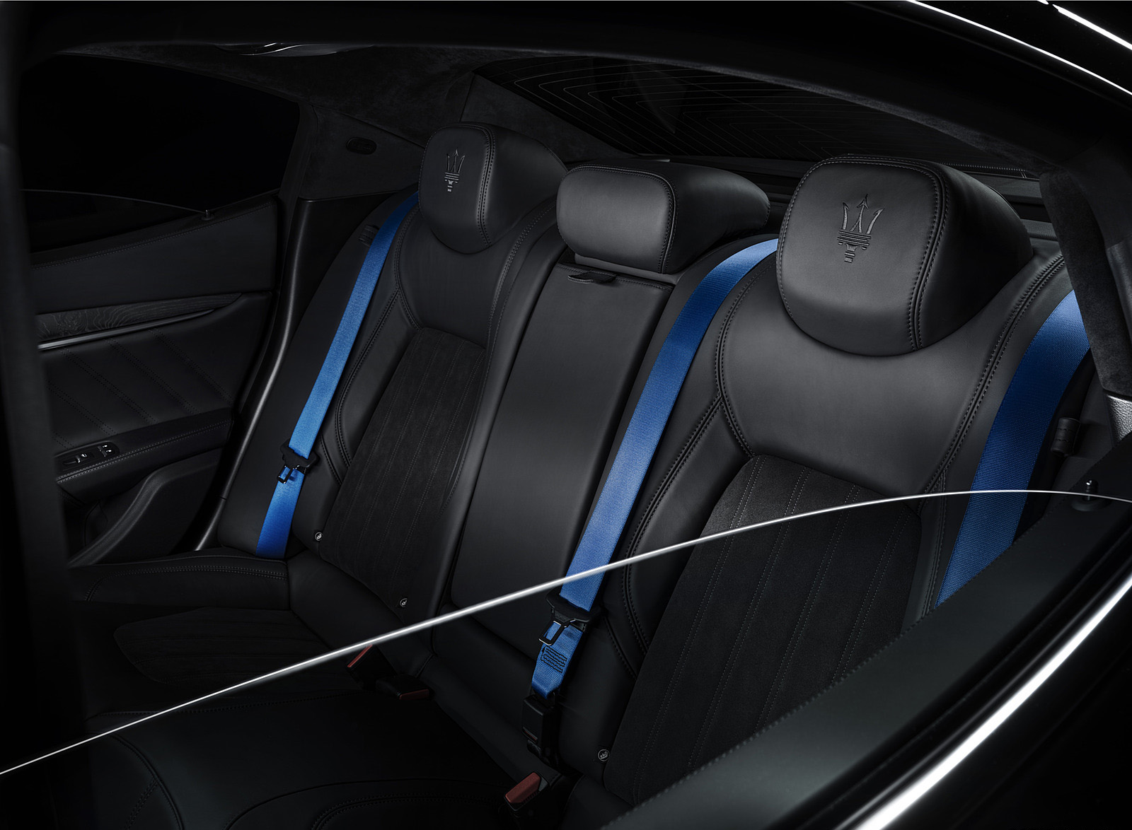 2022 Maserati Ghibli Fragment Special Edition Interior Rear Seats Wallpapers #11 of 12