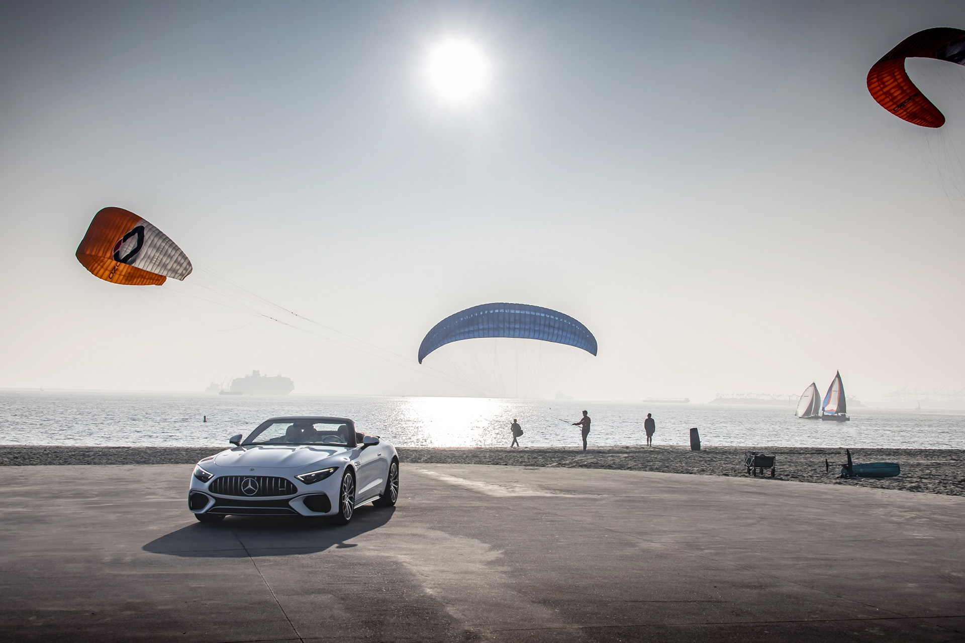 2022 Mercedes-AMG SL 55 4Matic+ (US-Spec) Front Wallpapers  #13 of 71
