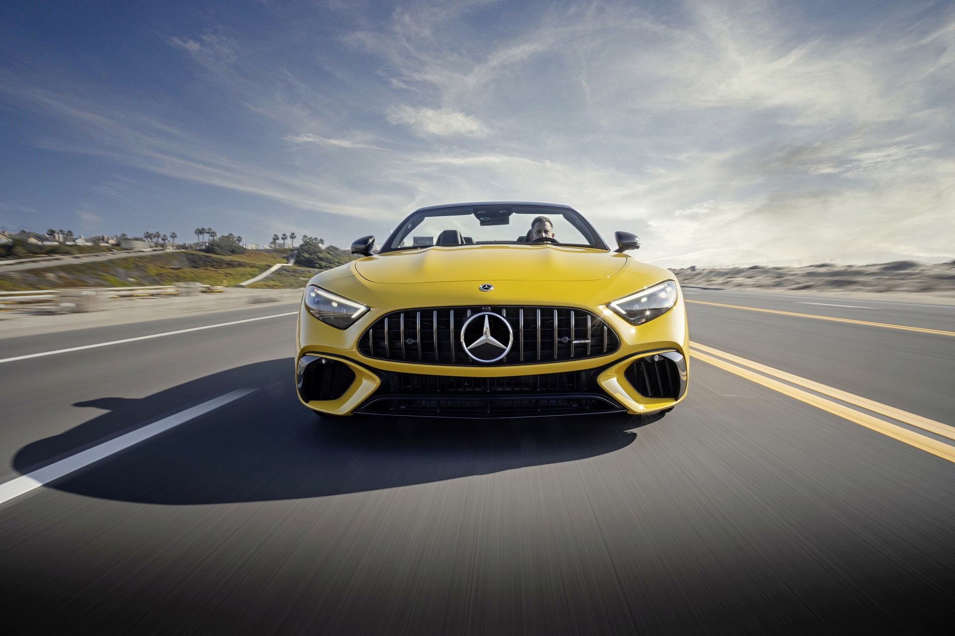 2022 Mercedes-AMG SL 63 4Matic+ (US-Spec) Front Wallpapers (3)