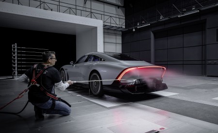 2022 Mercedes-Benz Vision EQXX Aerodynamics Wallpapers  450x275 (73)