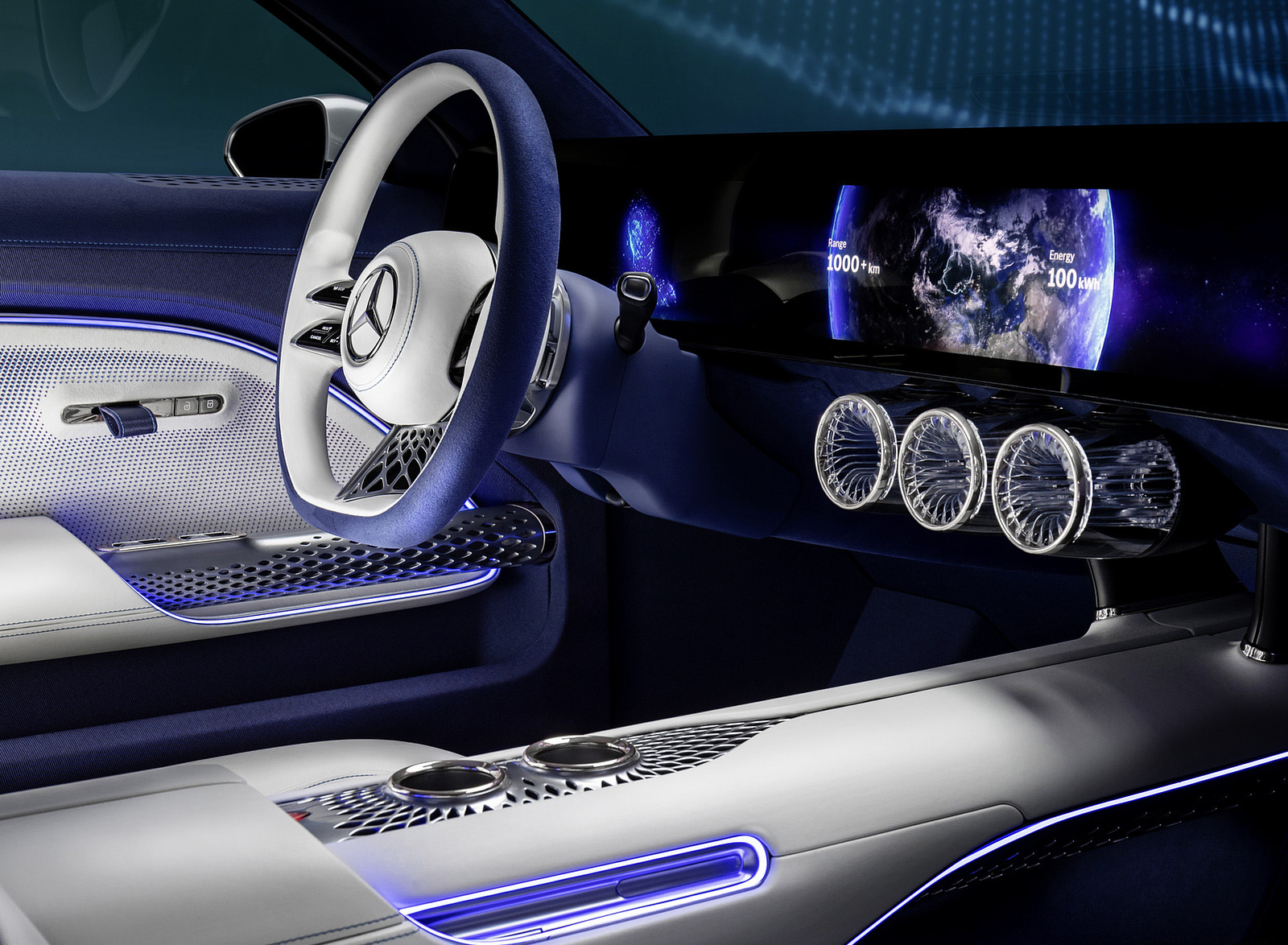 2022 Mercedes-Benz Vision EQXX Interior Detail Wallpapers  #39 of 145