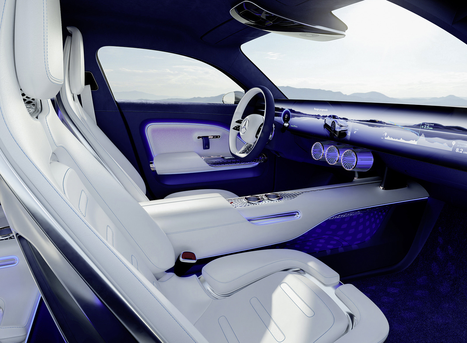 2022 Mercedes-Benz Vision EQXX Interior Wallpapers (8)