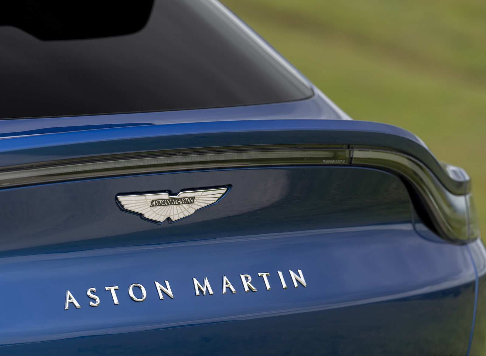 2023 Aston Martin DBX707 (Color: Plasma Blue) Badge Wallpapers #78 of 118
