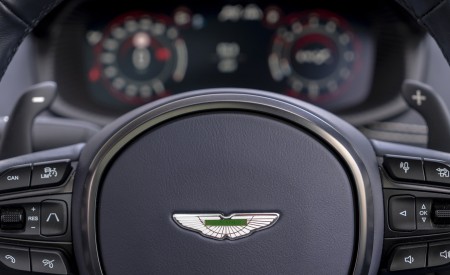 2023 Aston Martin DBX707 (Color: Plasma Blue) Interior Steering Wheel Wallpapers 450x275 (83)
