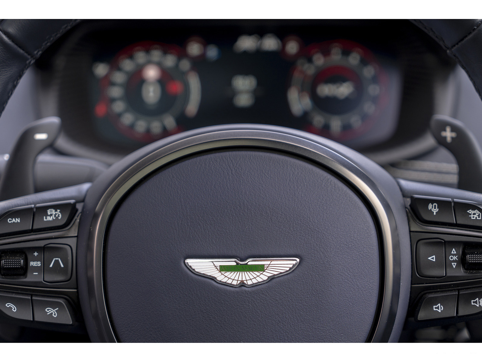 2023 Aston Martin DBX707 (Color: Plasma Blue) Interior Steering Wheel Wallpapers #83 of 118