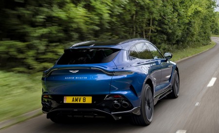 2023 Aston Martin DBX707 (Color: Plasma Blue) Rear Three-Quarter Wallpapers  450x275 (8)